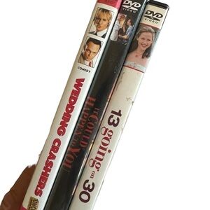 Three ROMCOM DVDs